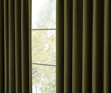 Flx High quality imitation linen curtains Blackout 100% 16 colors